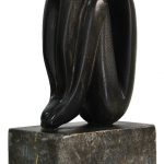 sitting-figure-27x16x13-2008-diorite-stone